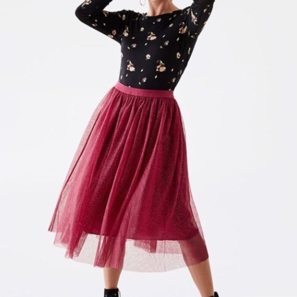NWT Matilda Jane Clothing Sparkle City Skirt S